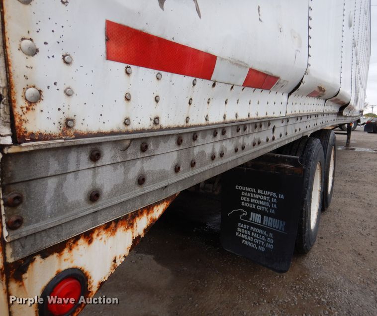 image for item KY9672 1997 Wabash CP-10  dry van trailer
