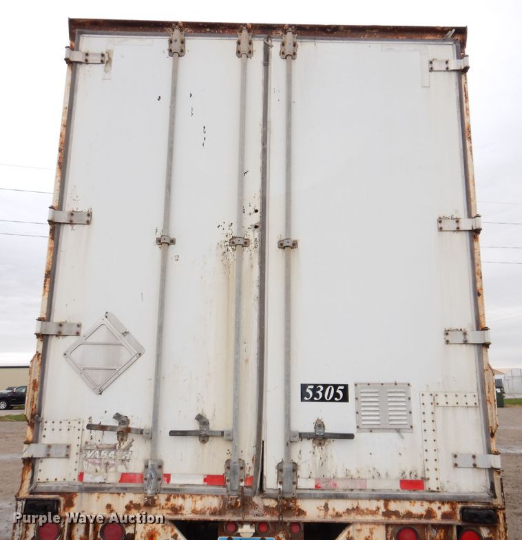 image for item KY9672 1997 Wabash CP-10  dry van trailer