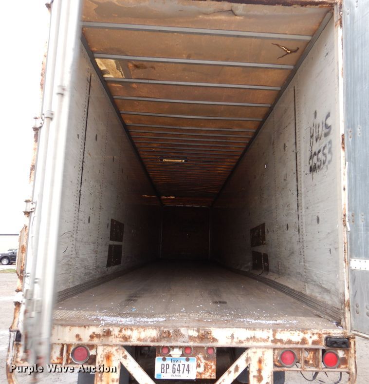 image for item KY9672 1997 Wabash CP-10  dry van trailer