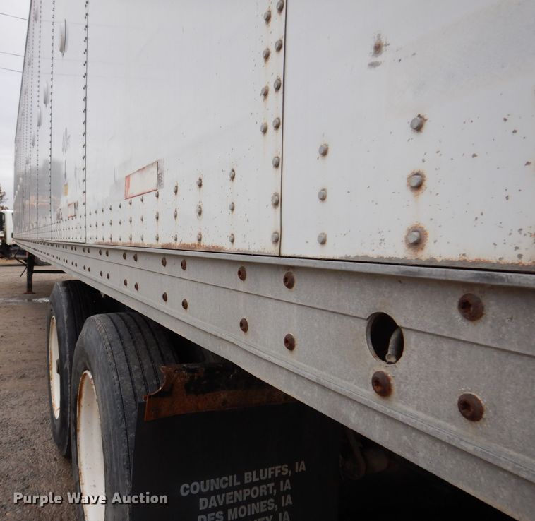 image for item KY9672 1997 Wabash CP-10  dry van trailer