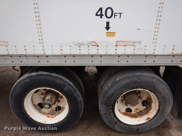 image for item KY9672 1997 Wabash CP-10  dry van trailer