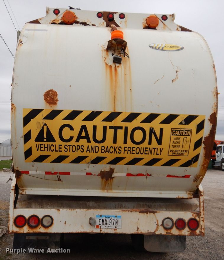 image for item KY9675 2007 International 7400  refuse truck