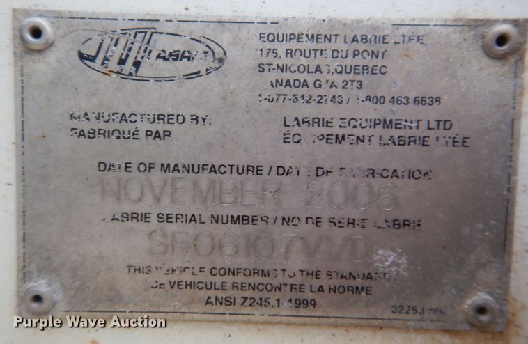 image for item KY9675 2007 International 7400  refuse truck