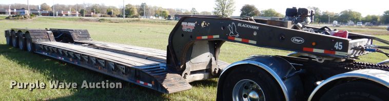 image for item KY9713 2007 Etnyre  lowboy equipment trailer