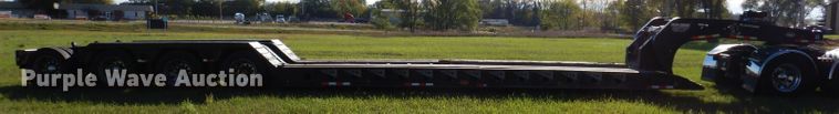 image for item KY9713 2007 Etnyre  lowboy equipment trailer