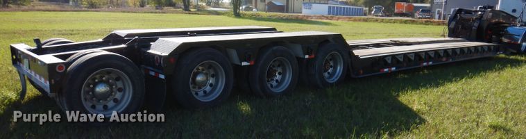 image for item KY9713 2007 Etnyre  lowboy equipment trailer