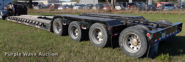 image for item KY9713 2007 Etnyre  lowboy equipment trailer