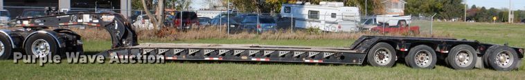 image for item KY9713 2007 Etnyre  lowboy equipment trailer