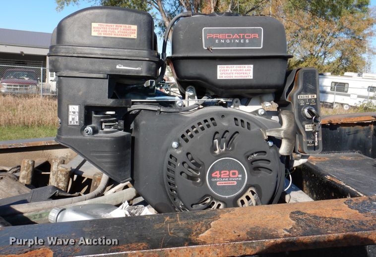 image for item KY9713 2007 Etnyre  lowboy equipment trailer