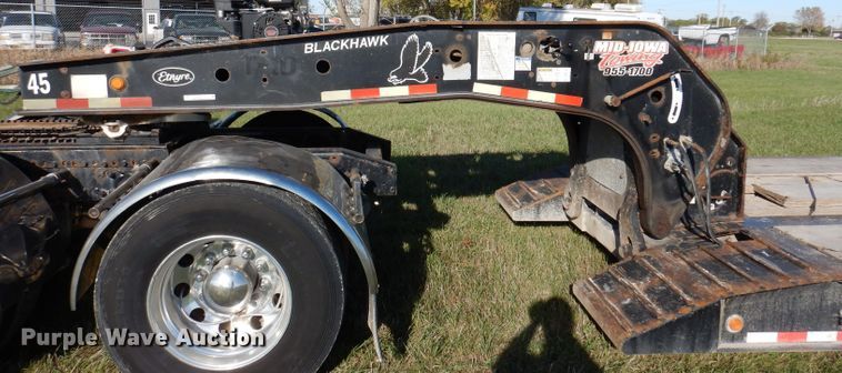 image for item KY9713 2007 Etnyre  lowboy equipment trailer