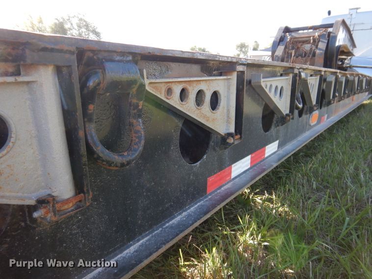 image for item KY9713 2007 Etnyre  lowboy equipment trailer