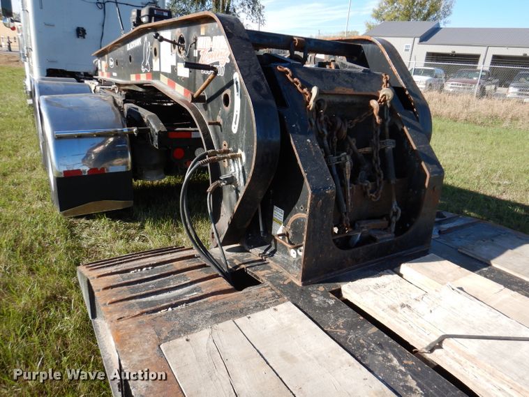 image for item KY9713 2007 Etnyre  lowboy equipment trailer