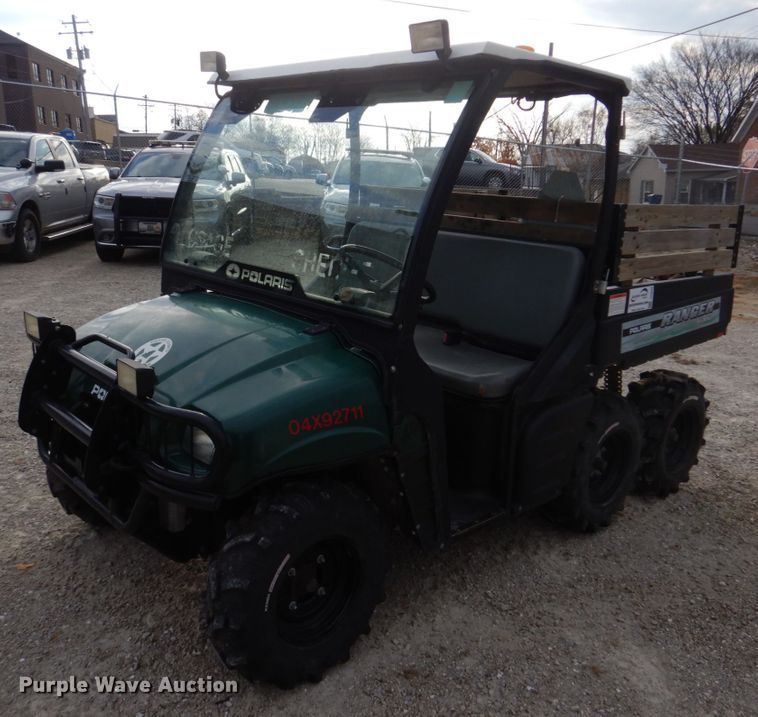 image for item DH8042 2004 Polaris Ranger 6x6  utility vehicle