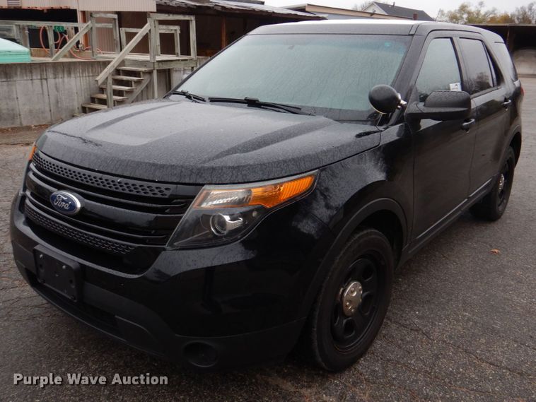 image for item DH8046 2015 Ford Explorer Police  SUV