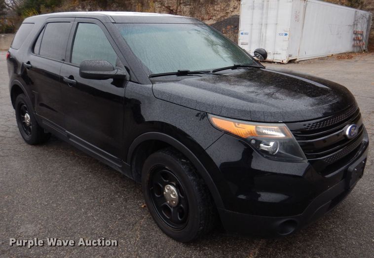 image for item DH8046 2015 Ford Explorer Police  SUV