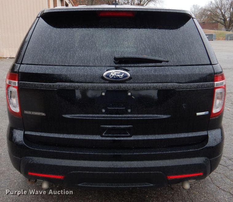 image for item DH8046 2015 Ford Explorer Police  SUV