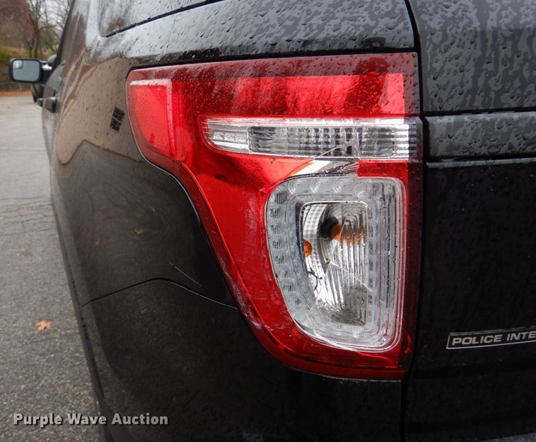 image for item DH8046 2015 Ford Explorer Police  SUV