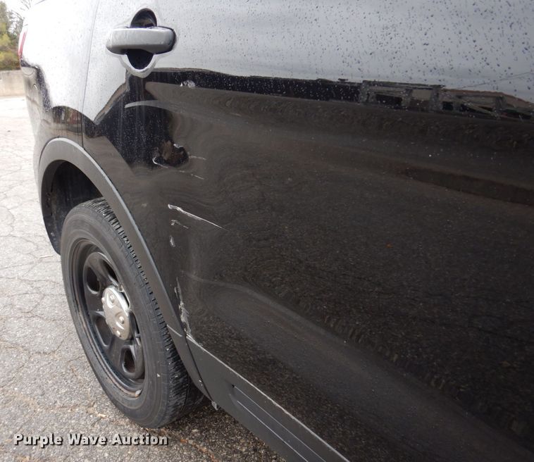 image for item DH8046 2015 Ford Explorer Police  SUV