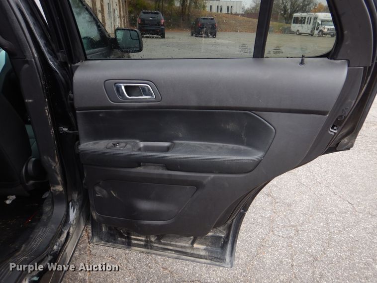 image for item DH8046 2015 Ford Explorer Police  SUV