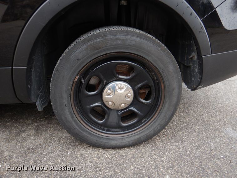 image for item DH8046 2015 Ford Explorer Police  SUV