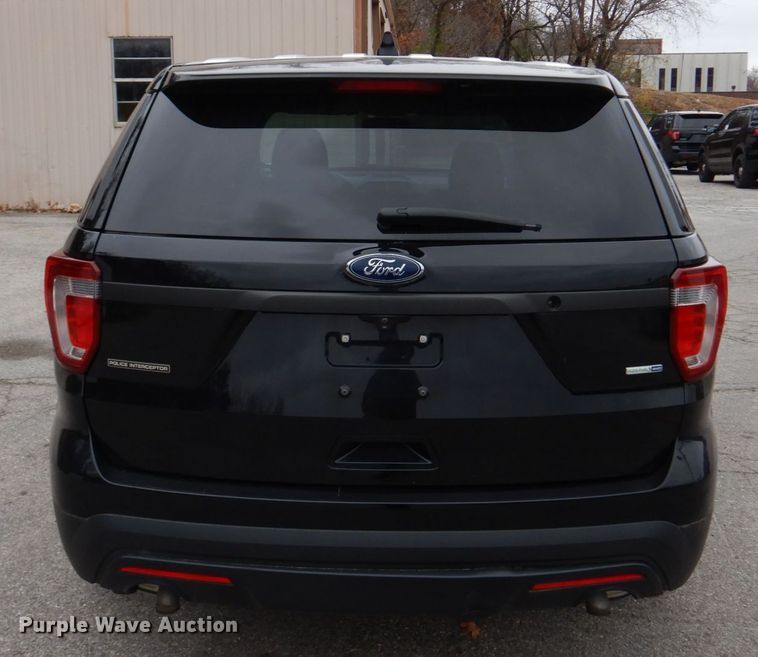 image for item DH8047 2017 Ford Explorer Police  SUV
