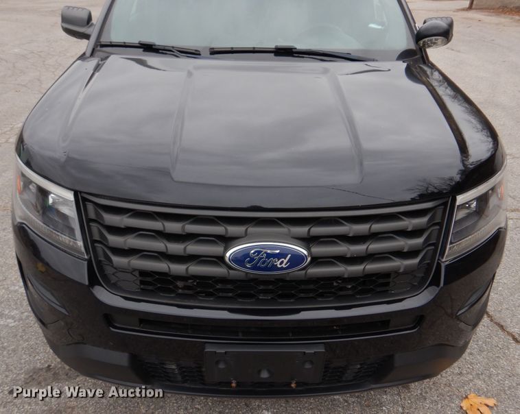 image for item DH8047 2017 Ford Explorer Police  SUV