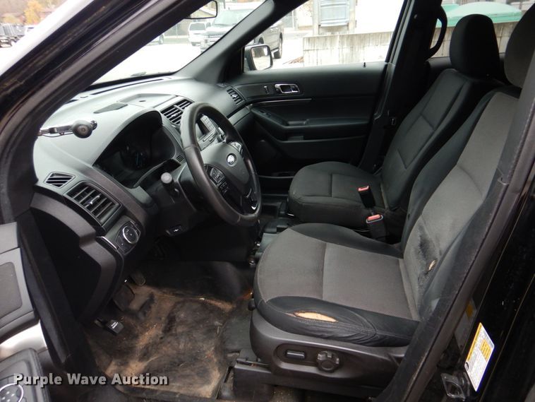 image for item DH8047 2017 Ford Explorer Police  SUV