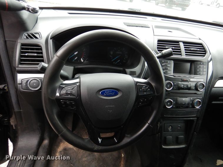 image for item DH8047 2017 Ford Explorer Police  SUV