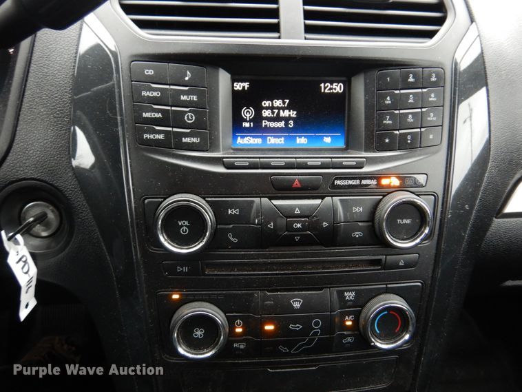 image for item DH8047 2017 Ford Explorer Police  SUV