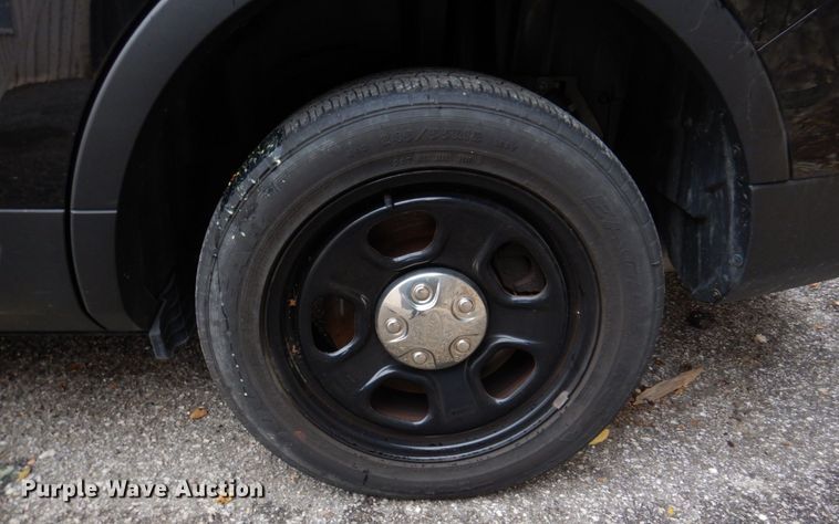 image for item DH8047 2017 Ford Explorer Police  SUV