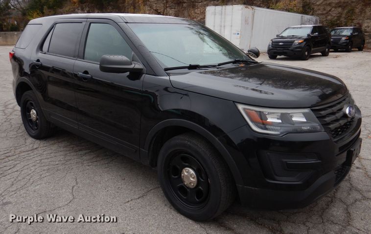 image for item DH8048 2016 Ford Explorer Police  SUV
