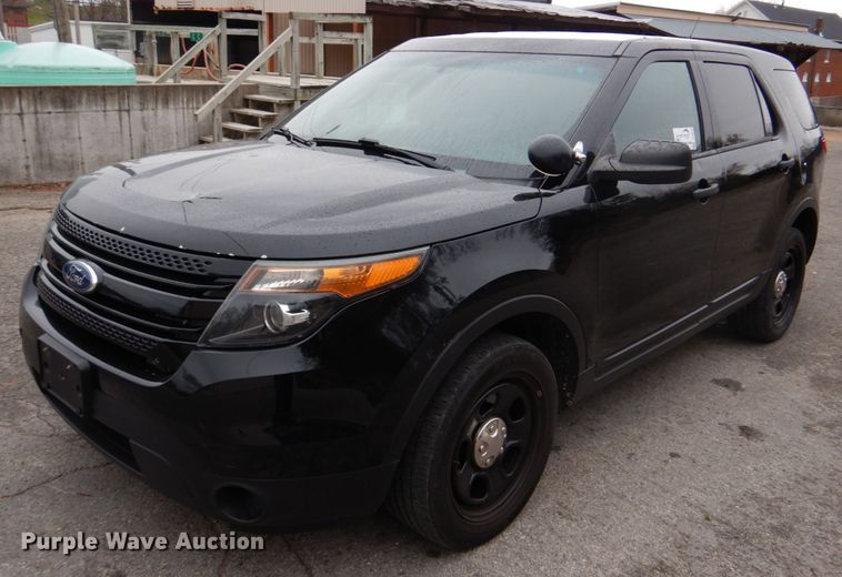 image for item DH8049 2015 Ford Explorer Police  SUV