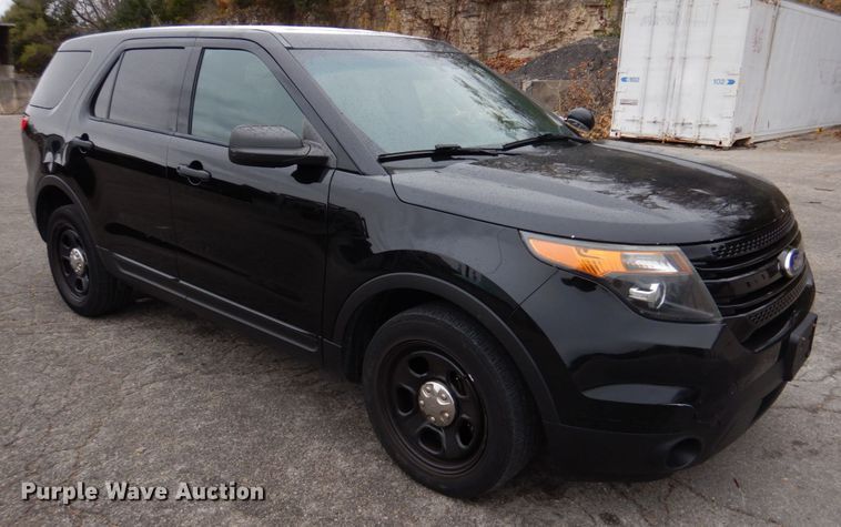 image for item DH8049 2015 Ford Explorer Police  SUV