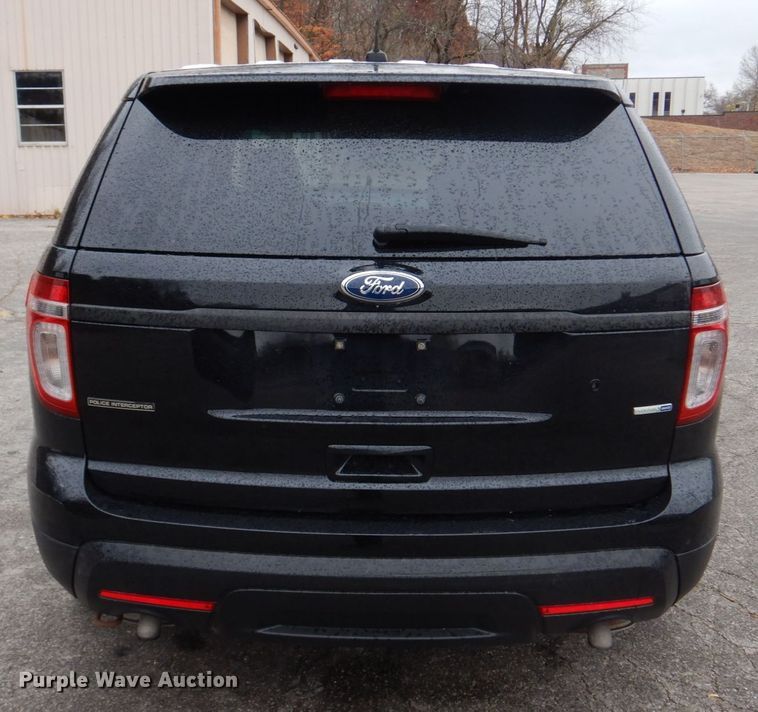 image for item DH8049 2015 Ford Explorer Police  SUV