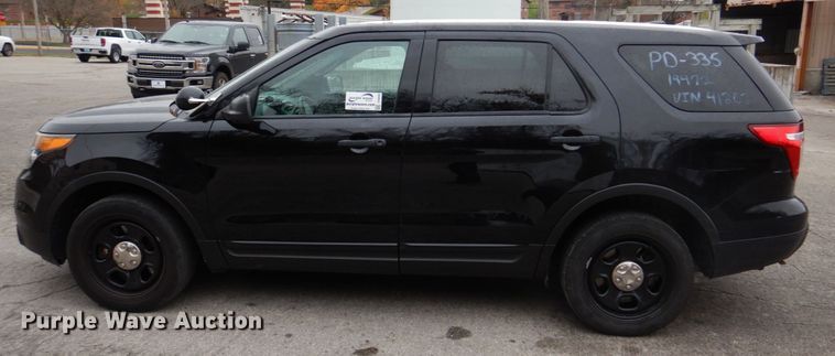 image for item DH8049 2015 Ford Explorer Police  SUV