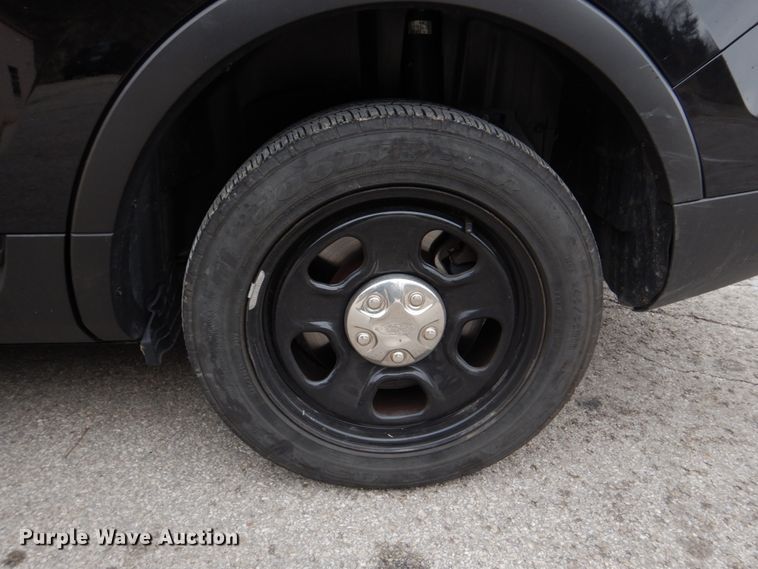 image for item DH8049 2015 Ford Explorer Police  SUV