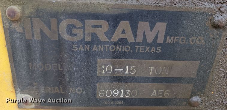 image for item DI1160 Ingram 10-15TON  double drum roller