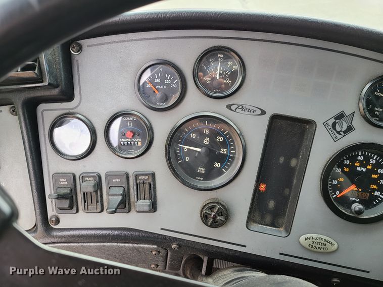 image for item DJ1517 1999 Pierce  fire truck