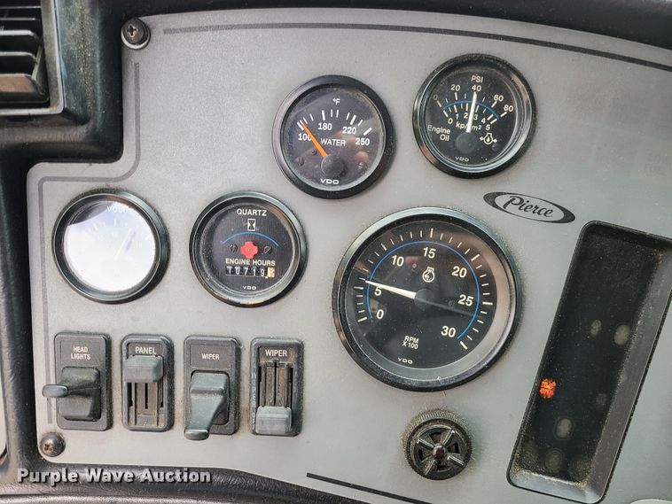 image for item DJ1517 1999 Pierce  fire truck