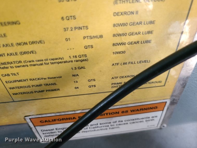 image for item DJ1517 1999 Pierce  fire truck