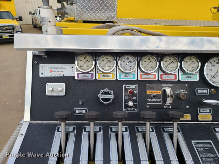 image for item DJ1517 1999 Pierce  fire truck