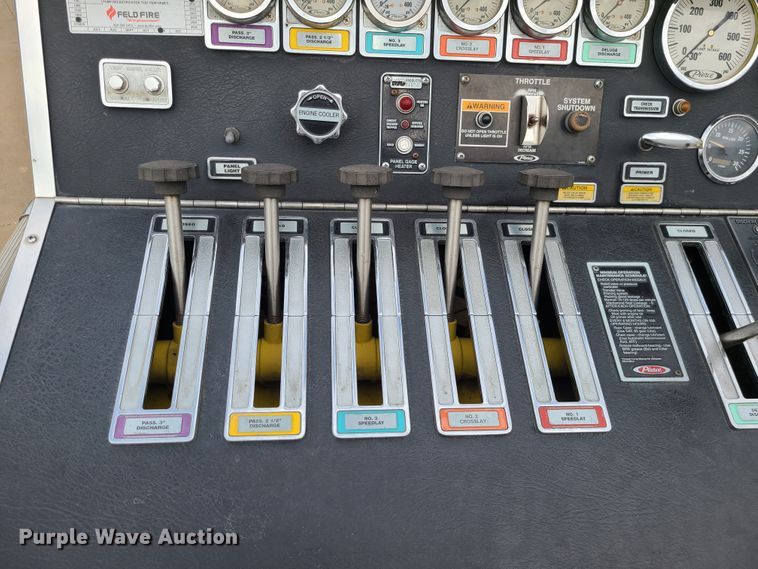 image for item DJ1517 1999 Pierce  fire truck