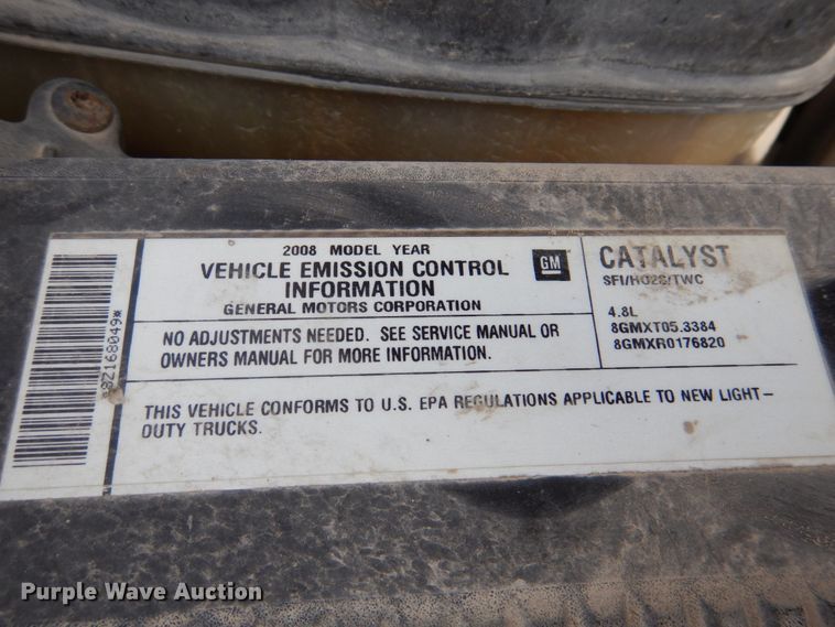 image for item DK1403 2008 Chevrolet Silverado 1500  Ext. Cab pickup truck