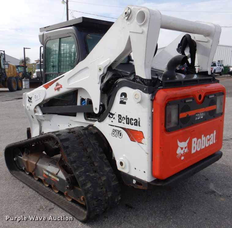 image for item DK1416 2019 Bobcat T870  tracked skid steer loader