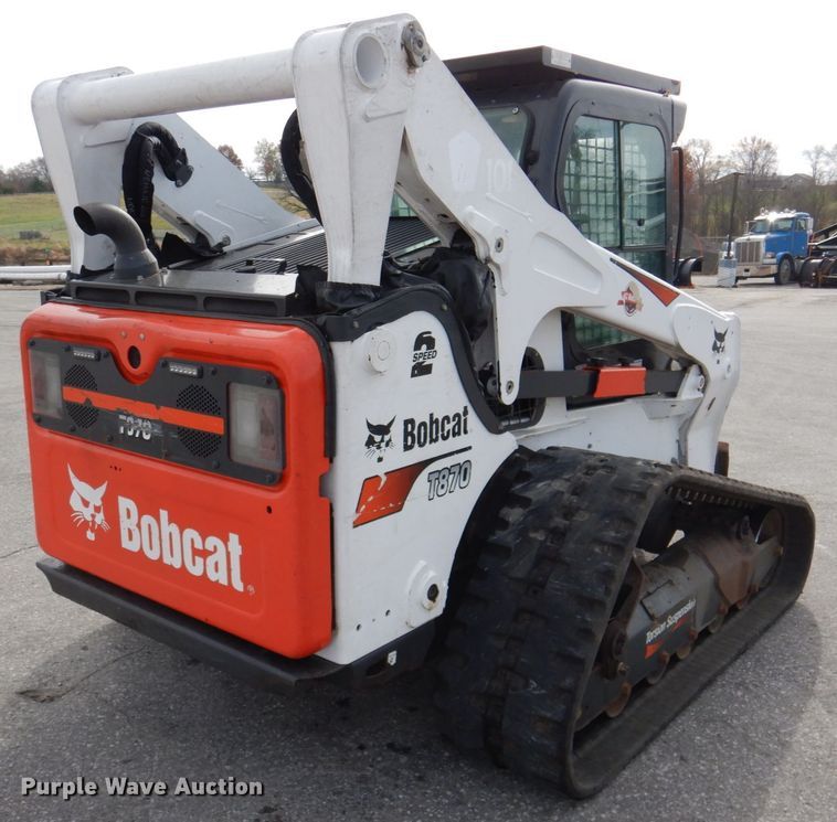image for item DK1416 2019 Bobcat T870  tracked skid steer loader