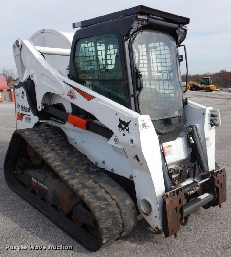 image for item DK1416 2019 Bobcat T870  tracked skid steer loader