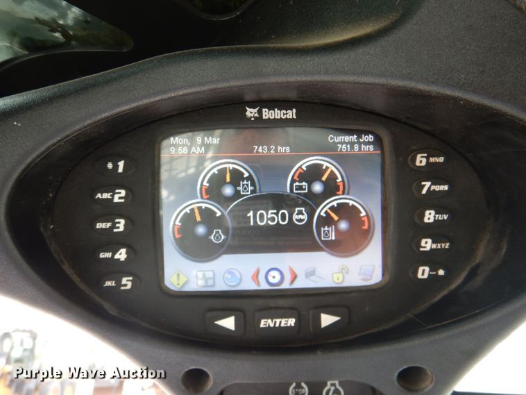 image for item DK1416 2019 Bobcat T870  tracked skid steer loader