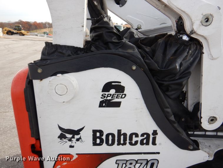 image for item DK1416 2019 Bobcat T870  tracked skid steer loader