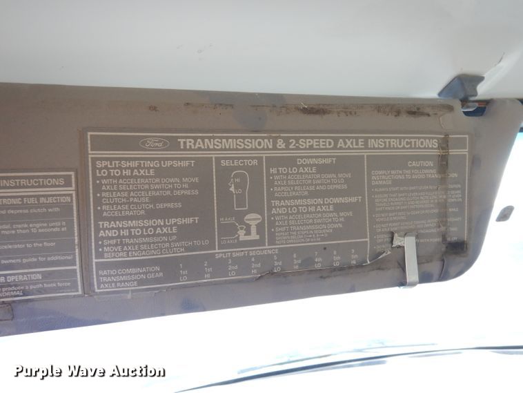 image for item DK3028 1998 Ford F700  dump flatbed truck