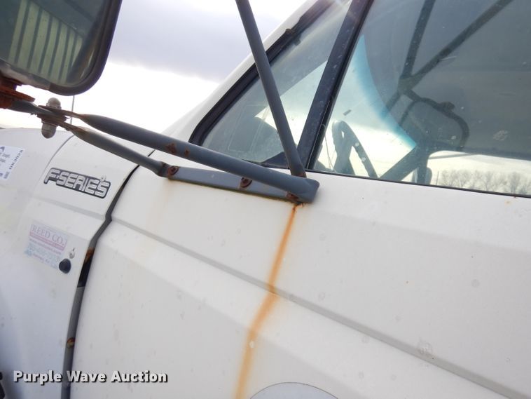 image for item DK3028 1998 Ford F700  dump flatbed truck